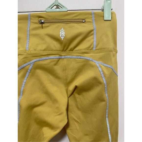 Free People Mustard Leggings Size XS - Picture 5 of 6